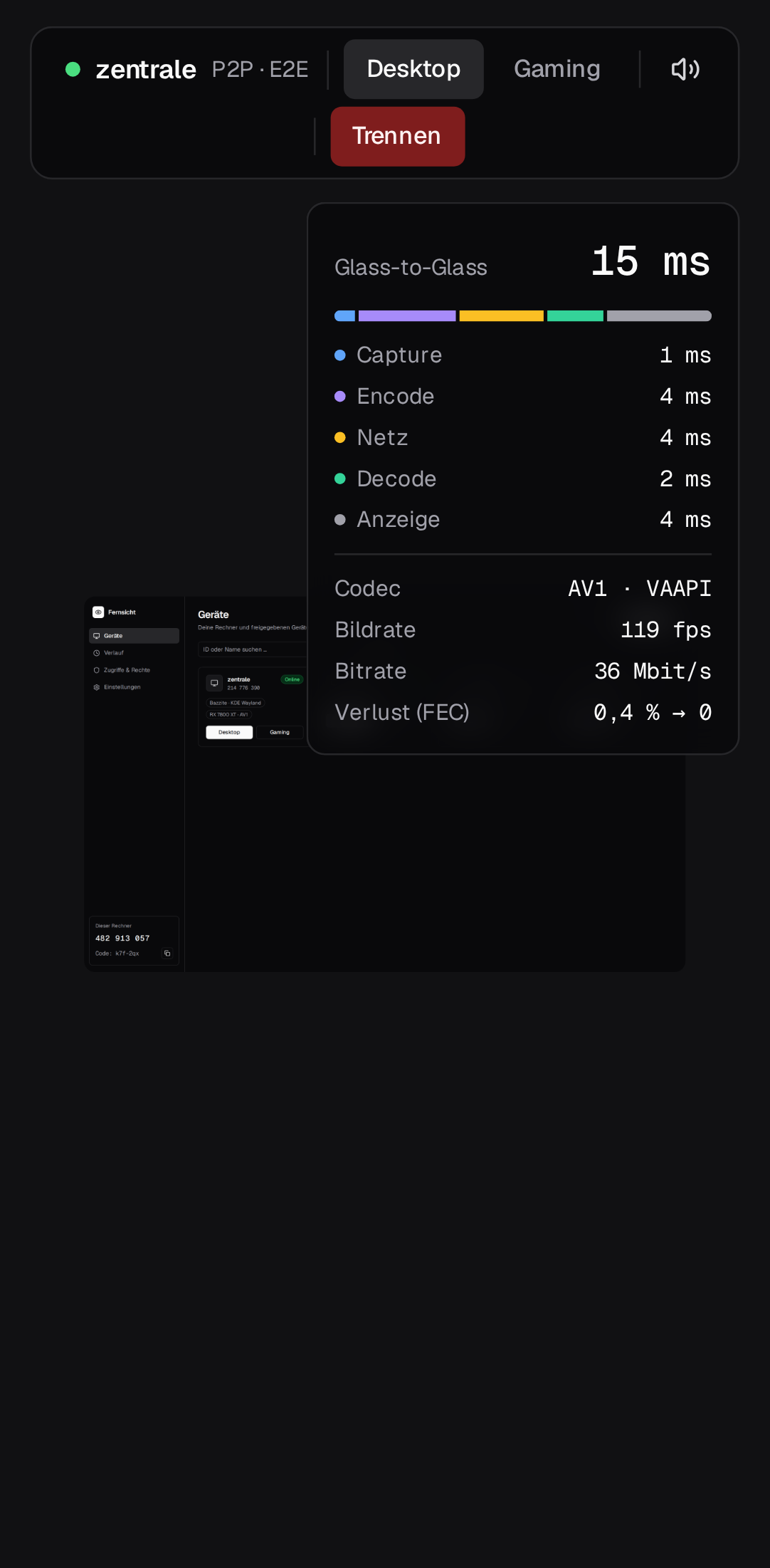 The web viewer on a phone in portrait